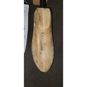 Solid Wood Shoe Trees 2-Way Stretchers w Plugs 4 Pressure Points Targeted Areas